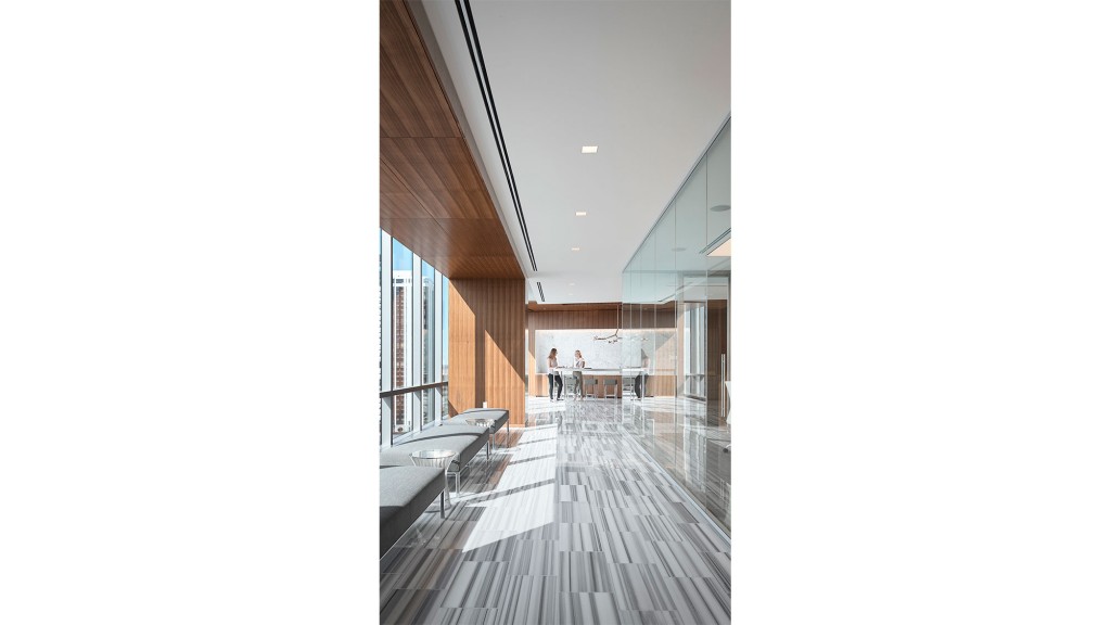 A long wooden walkway.