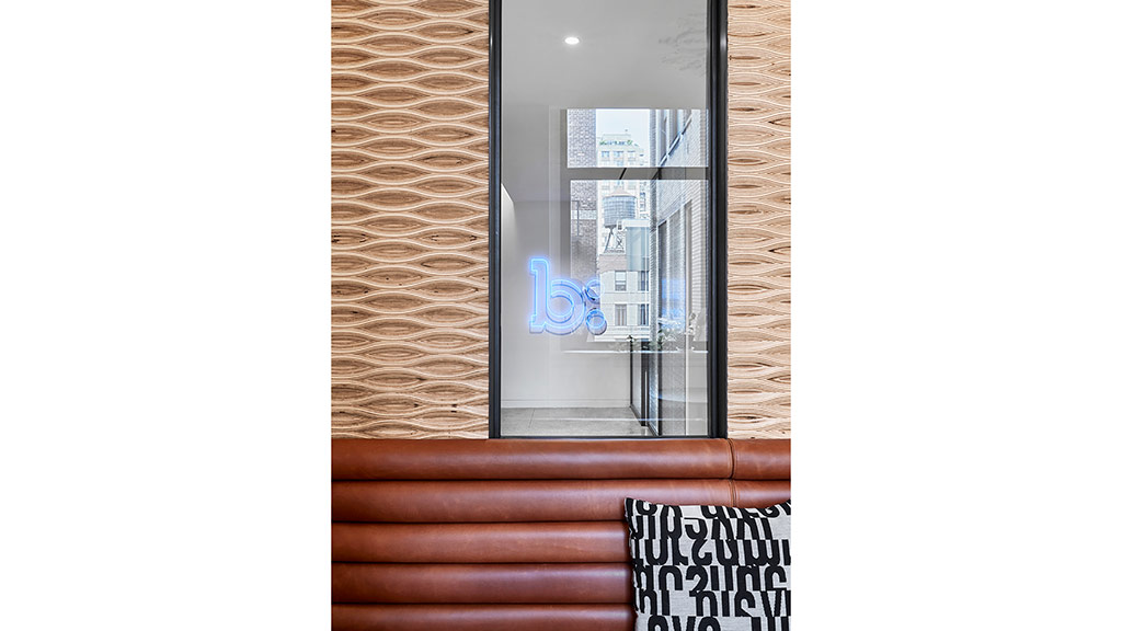 A window with a sign on it.