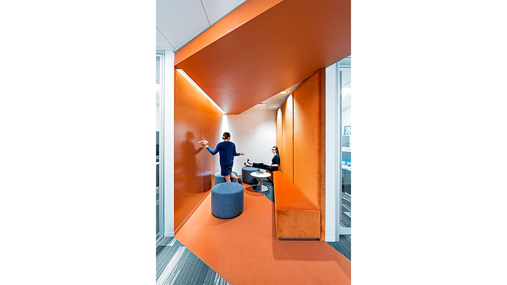 A man standing in a room.