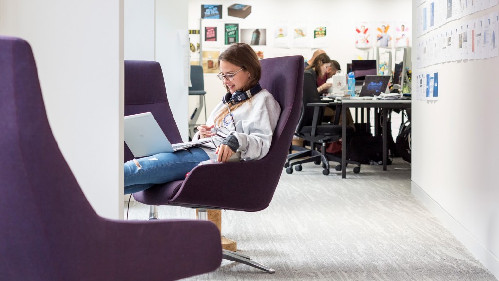 A person sitting in a chair.