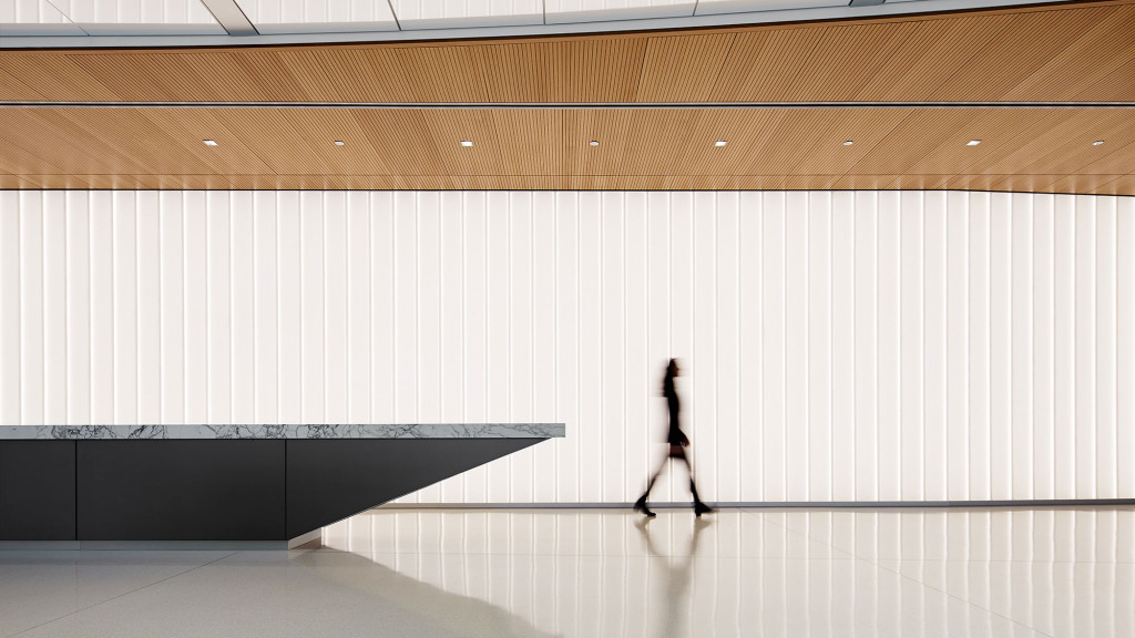 A person dancing on a stage.