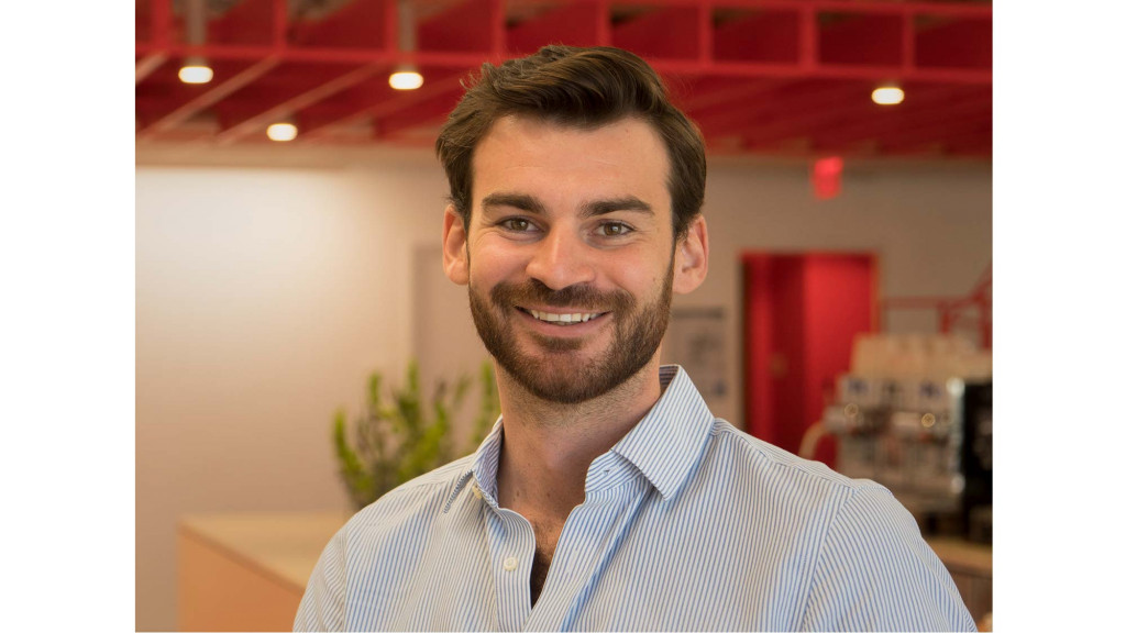 A man smiling for the camera.