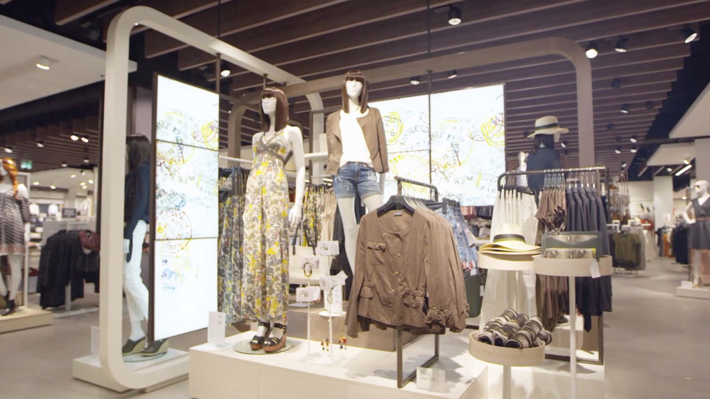 A store with a variety of clothing.