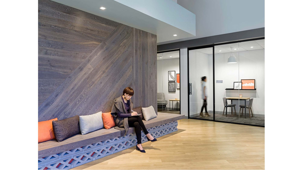 A man sitting on a couch.