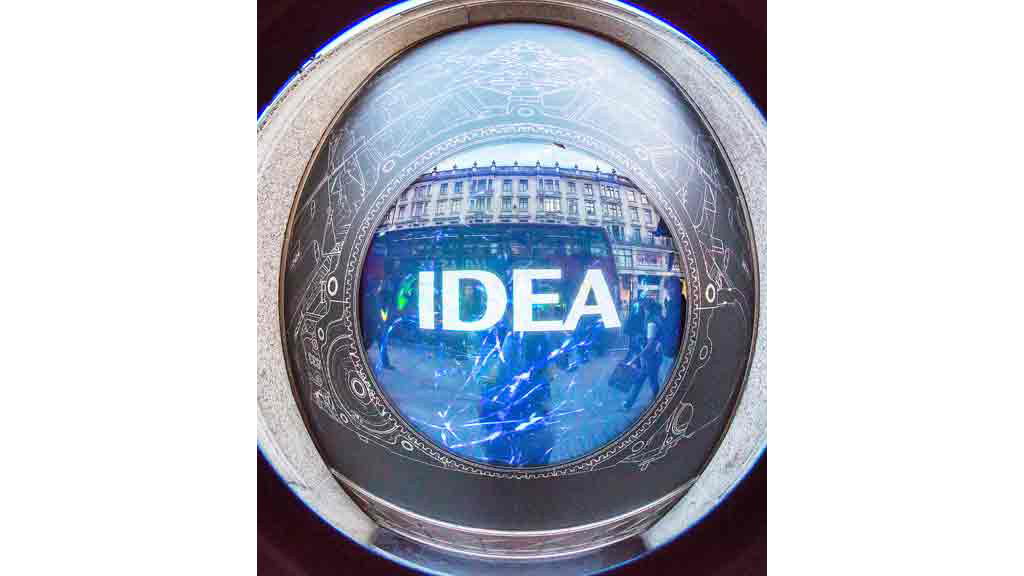 A close up of a camera lens.