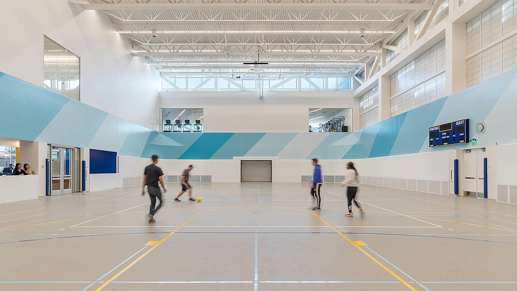People playing a sport.