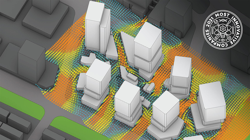 A group of computer towers.