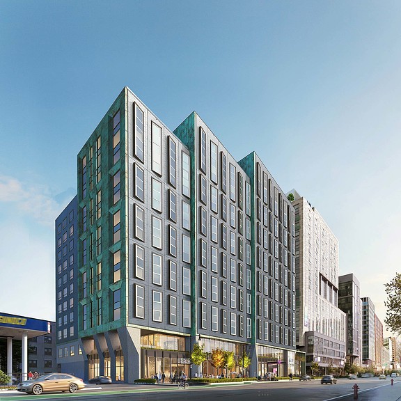SCAPE Boylston, building exterior