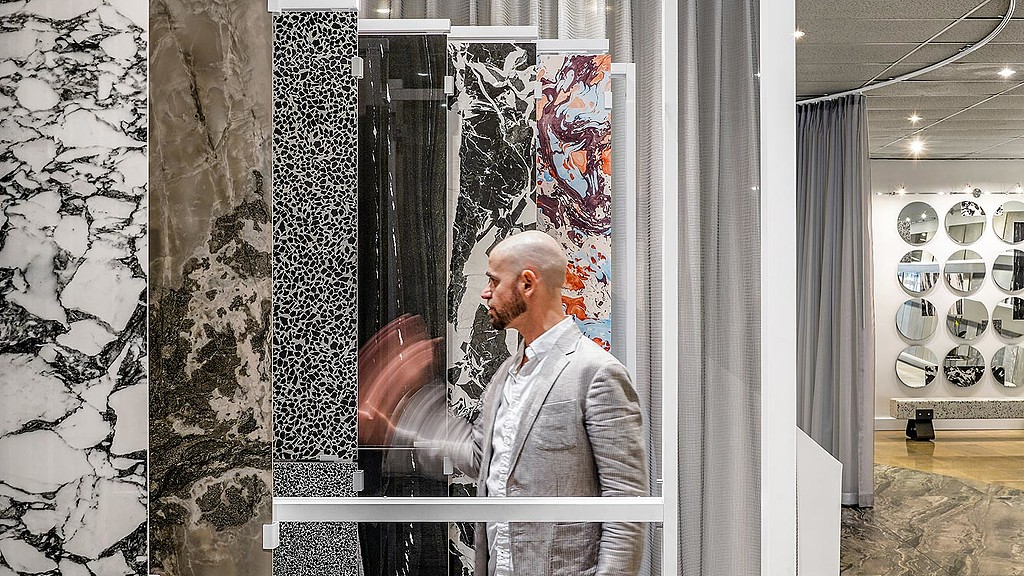 A person standing in a doorway.