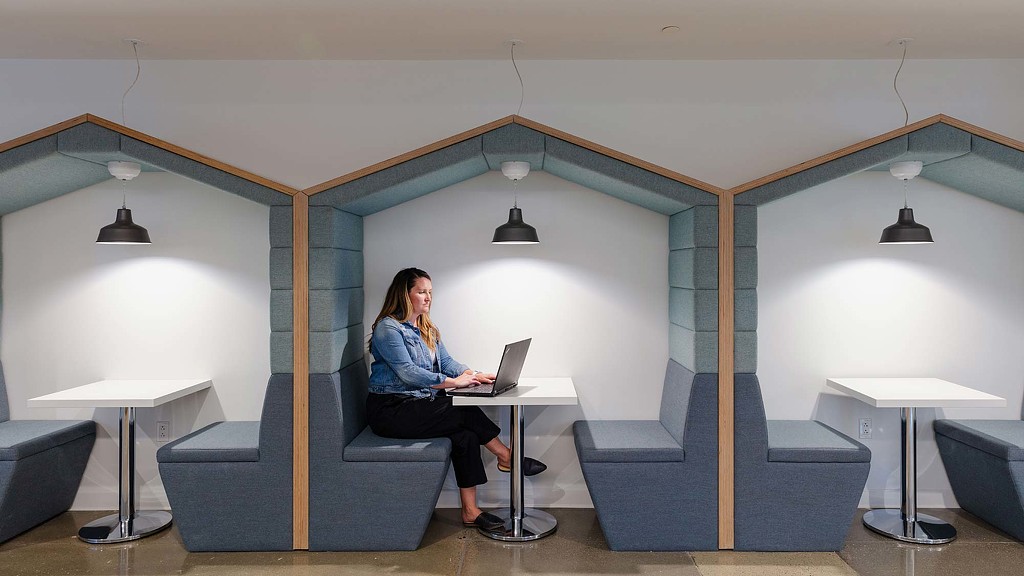 Bright Horizons booth seating