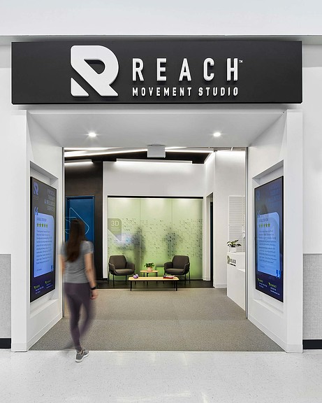 Reach Movement Studio entrance