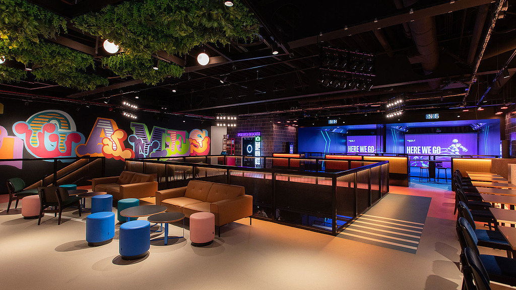 A stage with chairs and a stage.