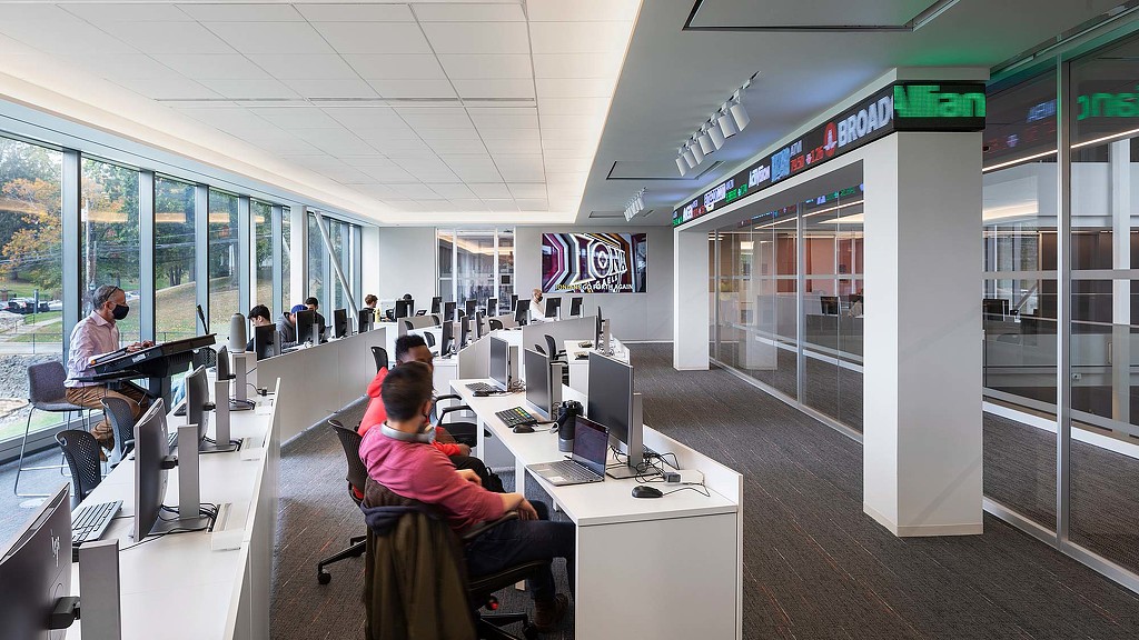 Iona College of Business classroom