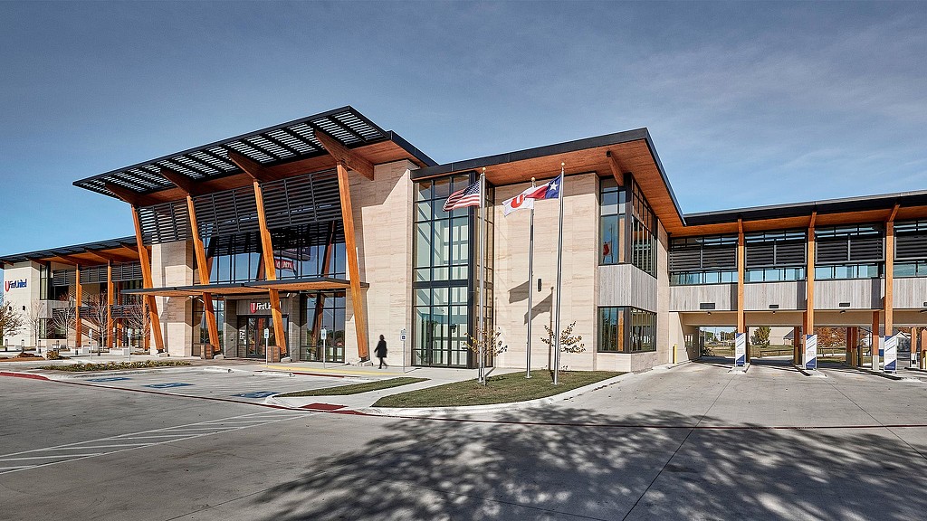 First United Bank Sherman Regional Headquarters building exterior