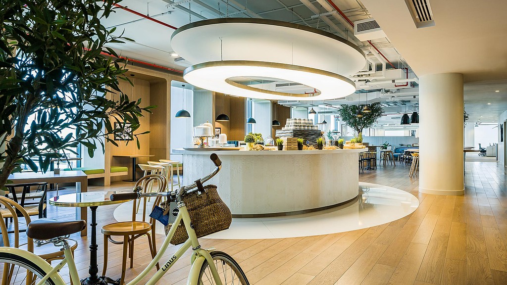 Emaar Dubai Hills Estate Headquarters cafe