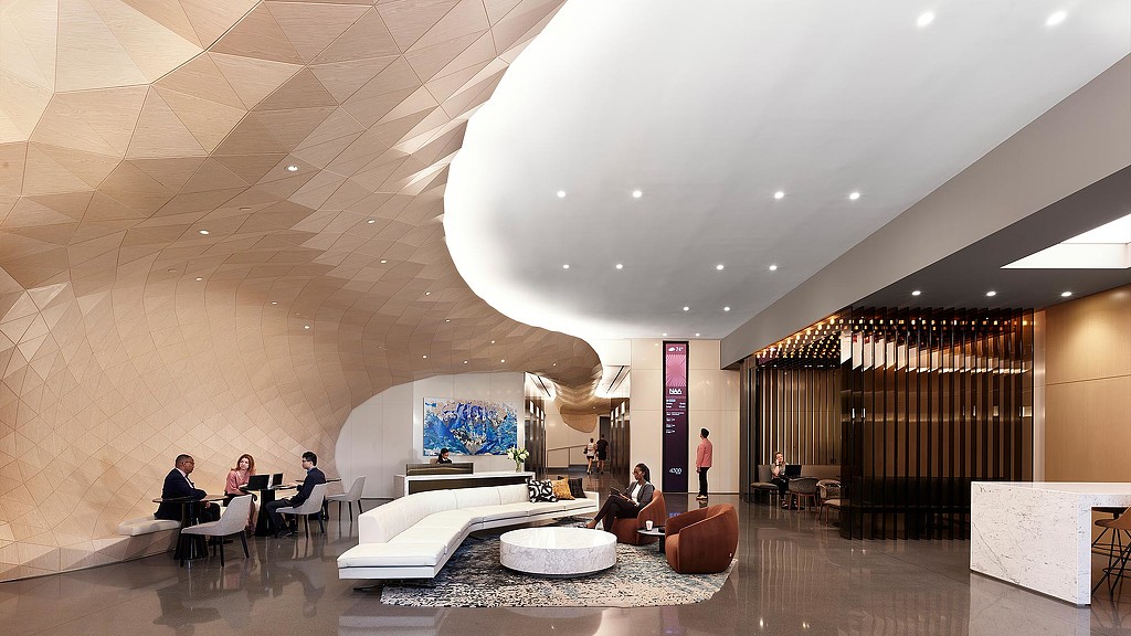4300 Wilson building lobby