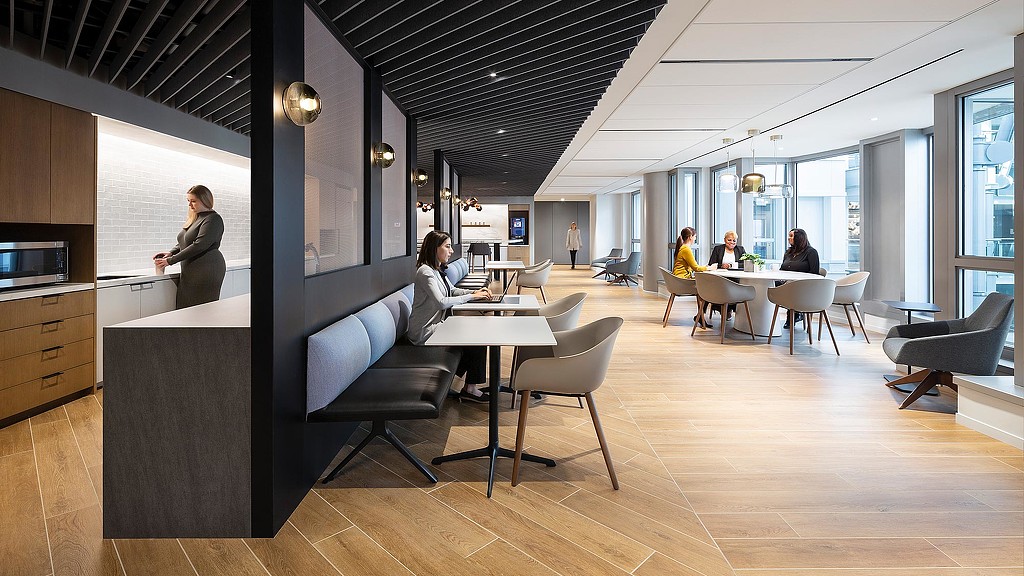 Mintz law firm employee cafe