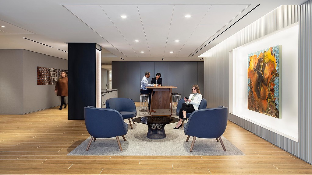 Mintz law firm lounge seating