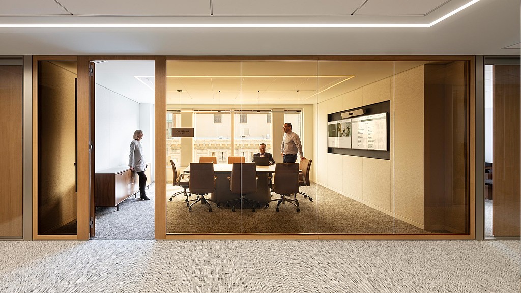 Mintz law firm meeting room