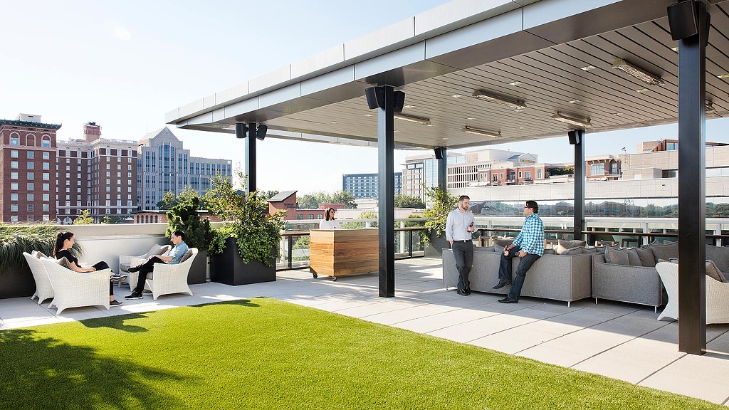 Erwin Penland Building rooftop terrace