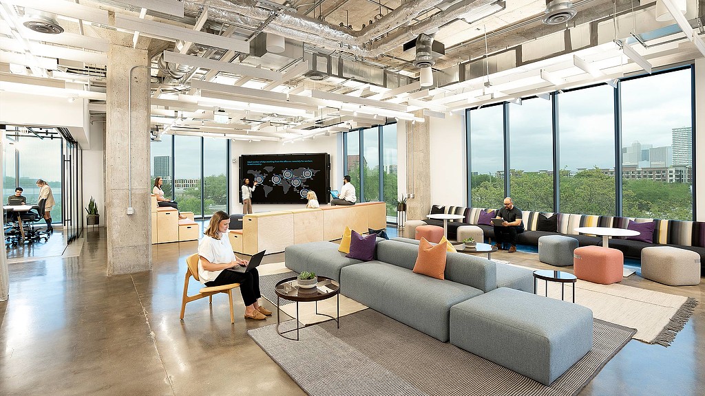 Chevron Technology Venture at The Ion communal collaboration space