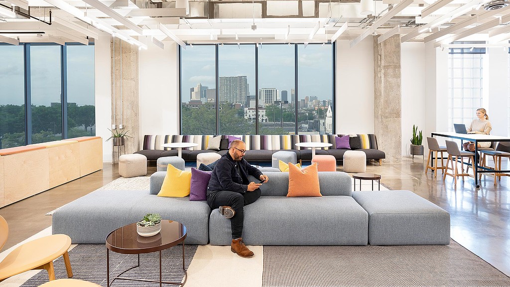 Chevron Technology Venture at The Ion communal social space