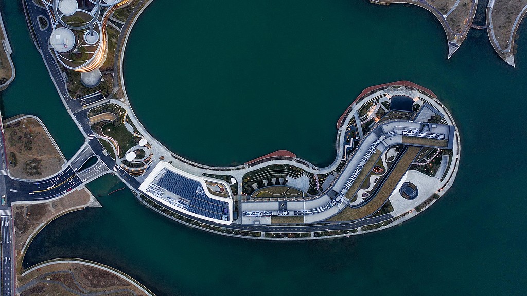 JW Marriott Hotel, Shanghai Fengxian aerial view
