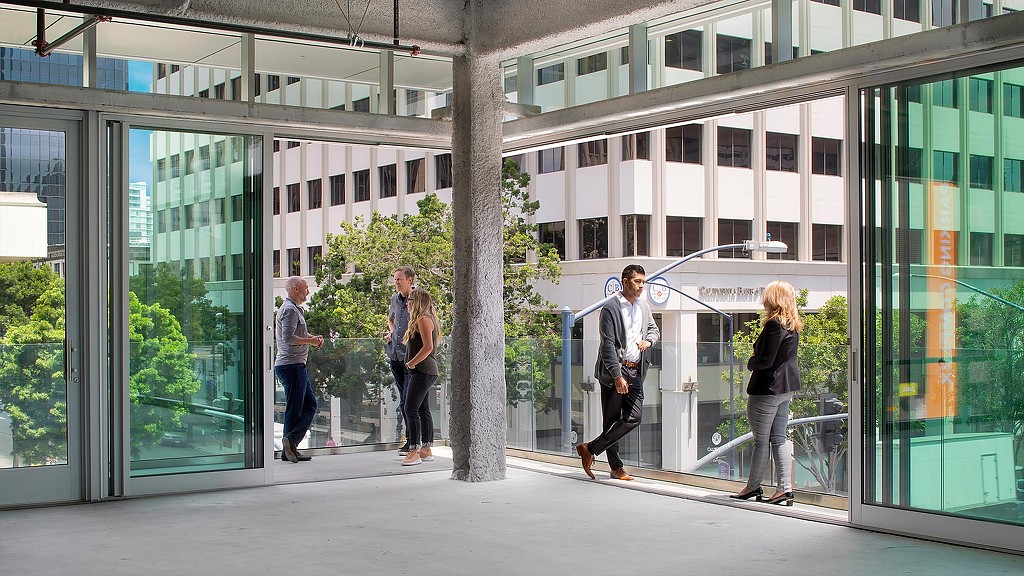 Twenty by Six office building balcony