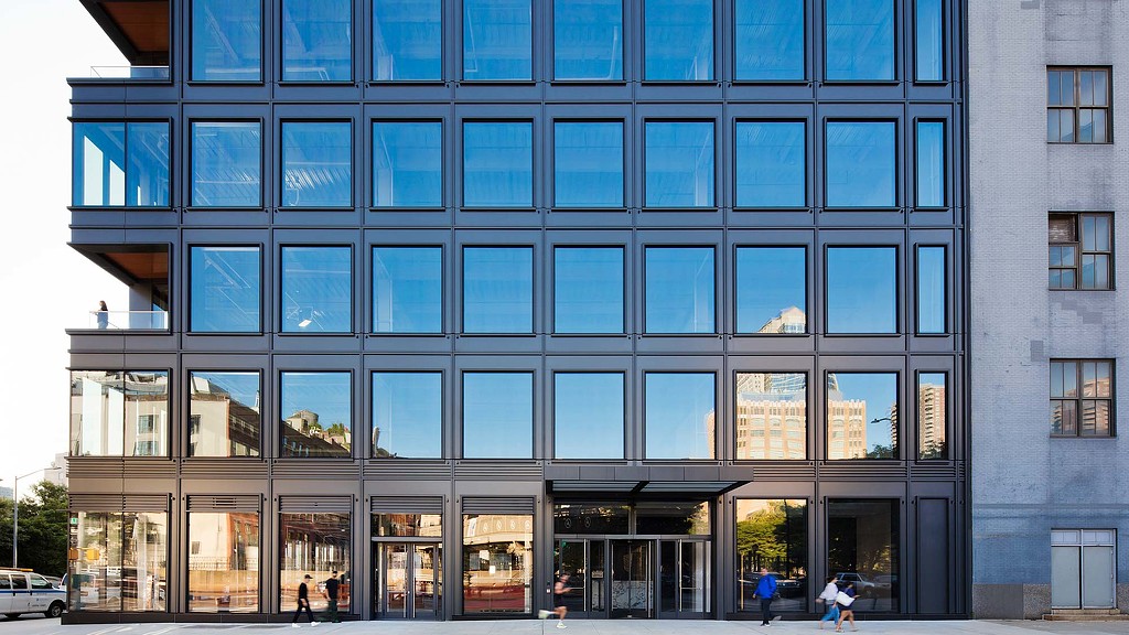 15 Laight entrance and ground level retail