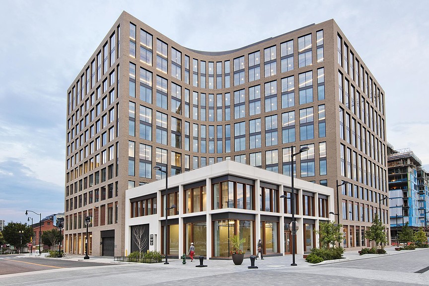 The Yards Parcel G office building exterior.