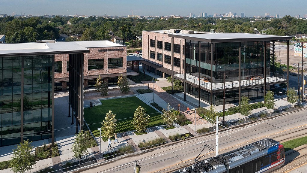 The Center for Pursuit aerial view.