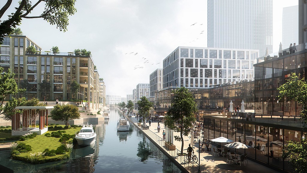 205 Feddan riverfront rendering.