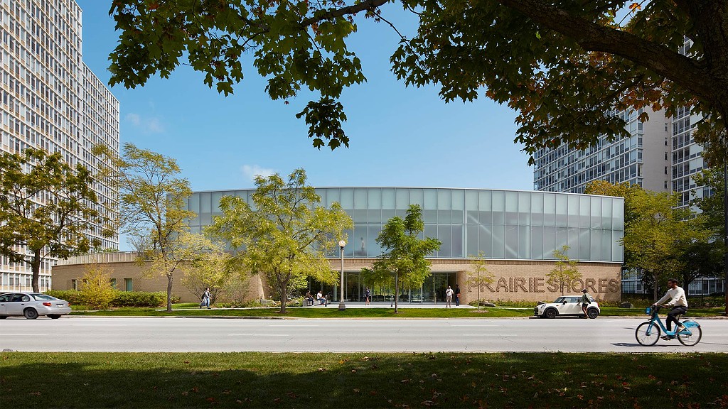 Prairie Shores Clubhouse exterior.