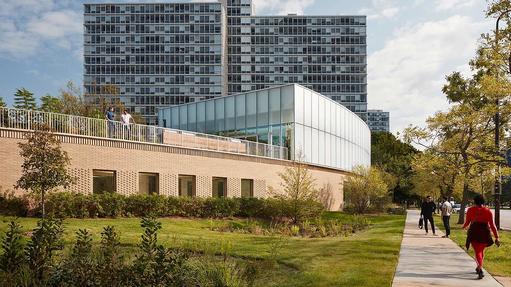 Prairie Shores Clubhouse exterior.