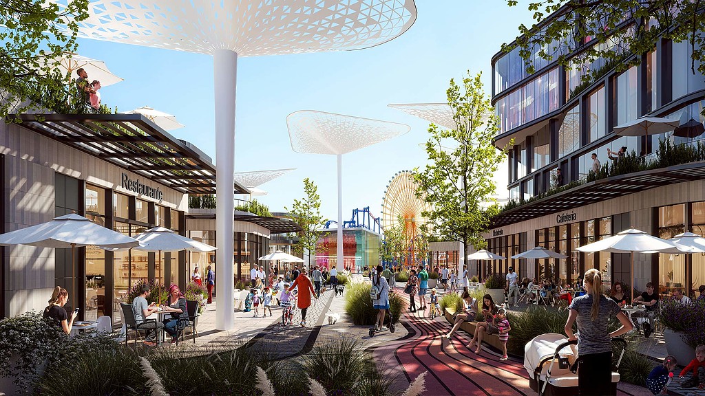 Elysium City Project rendering.