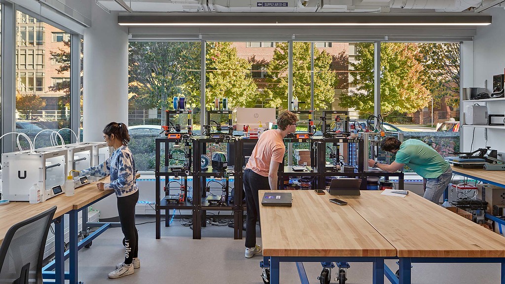 Lab at WPI Unity Hall