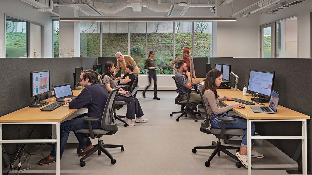 Computer lab at WPI Unity Hall
