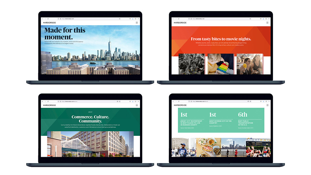Harborside website images.