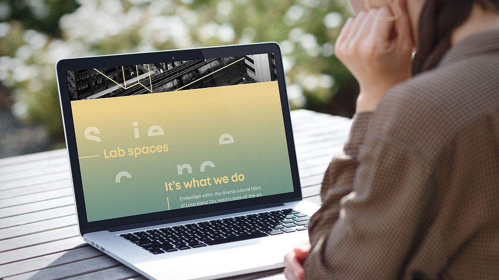 Hatch laptop display.