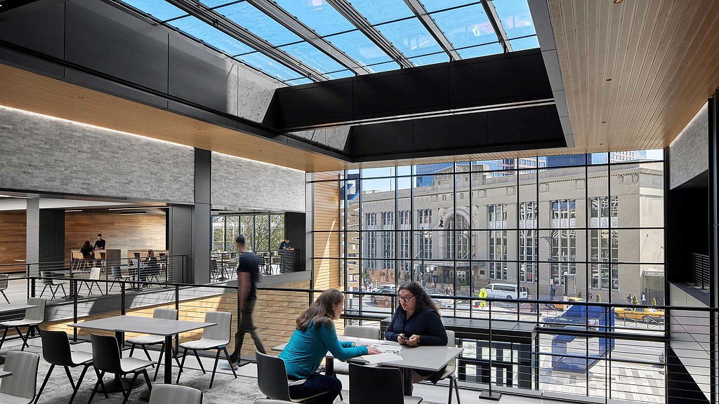 Gateway Center mezzanine