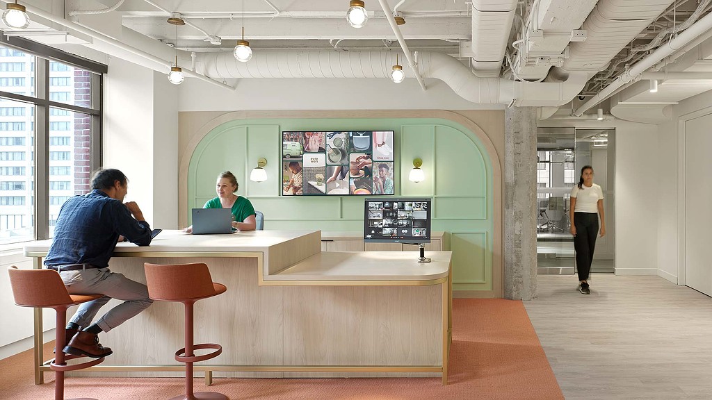 Pinterest open collaboration space