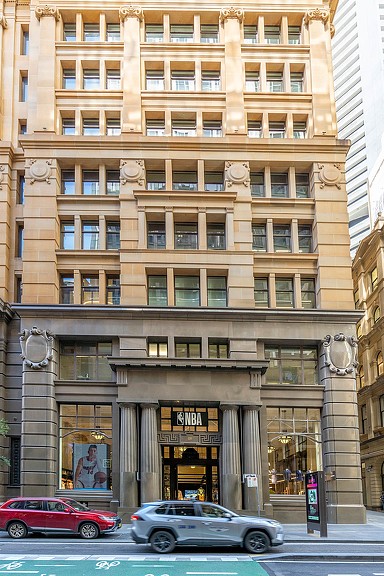 NBA Sydney store building.