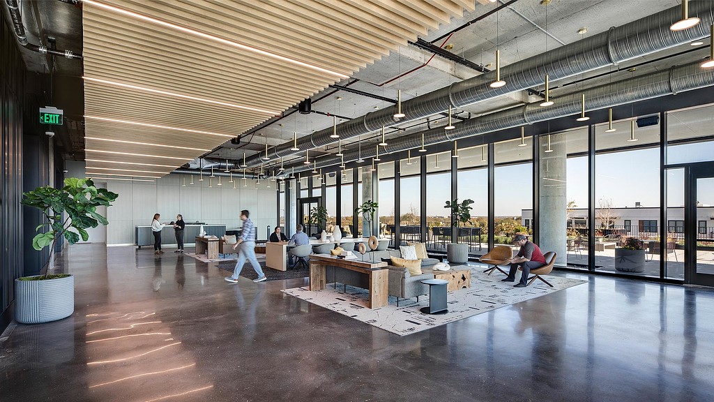 The Line Charlotte interior space