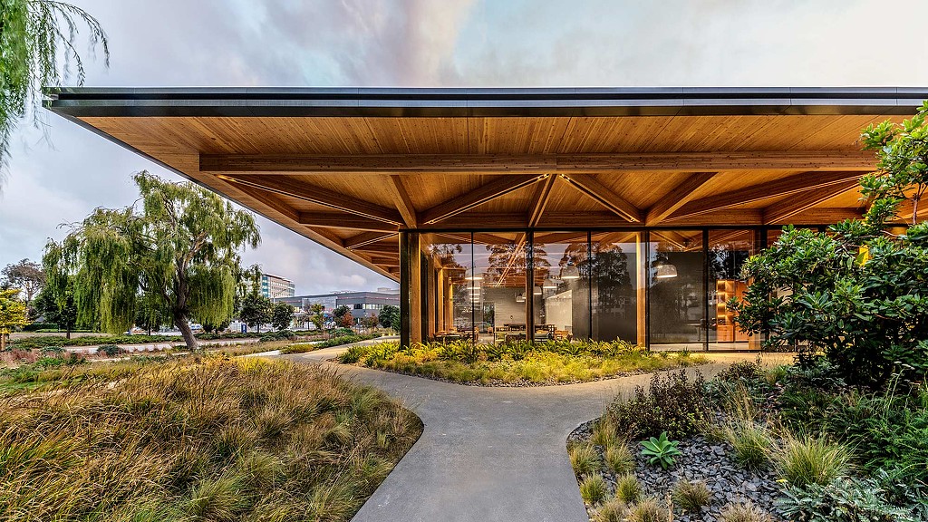 The Lighthouse amenity space exterior