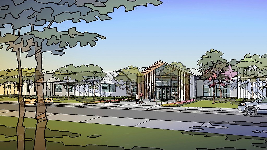 Treasured Vessels Foundation entrance rendering