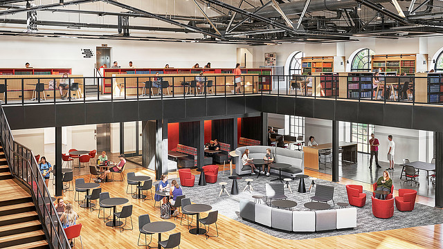 Western Kentucky University Commons At Helm Library Gensler