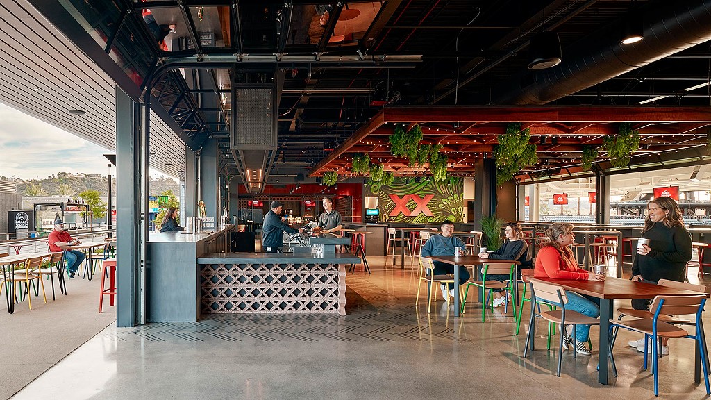 Snapdragon Stadium bar