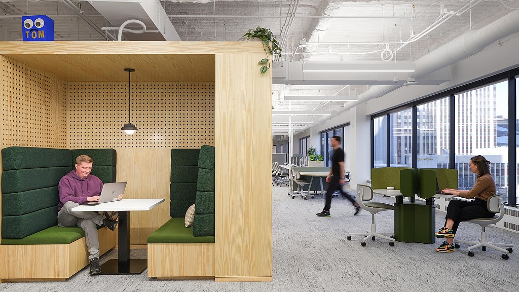 Gusto Denver workplace booth