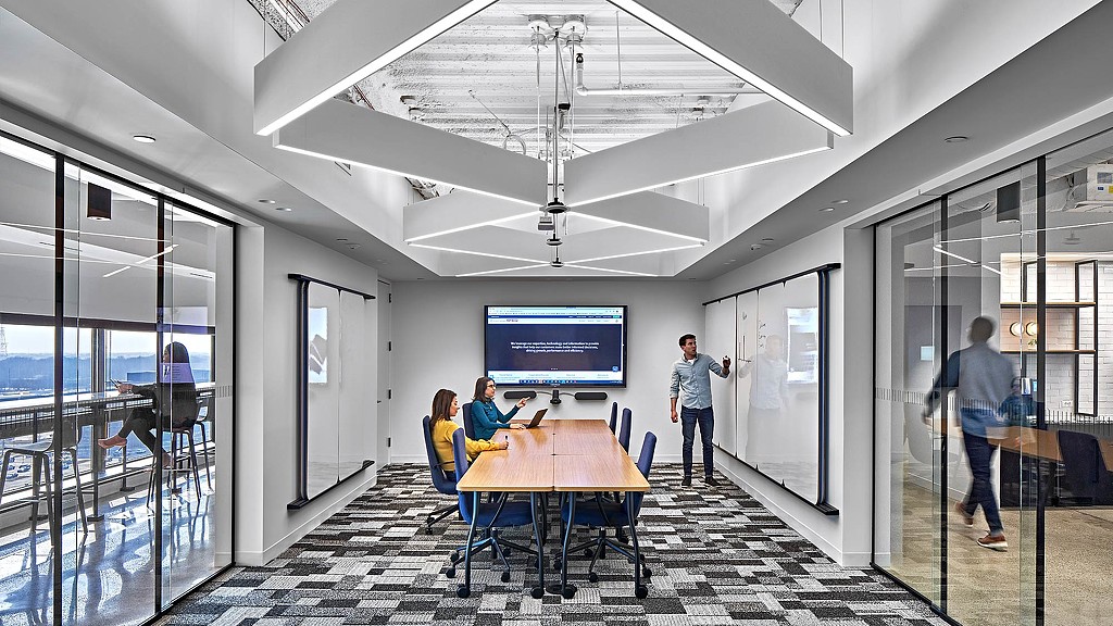 S&P Global Southfield office meeting room