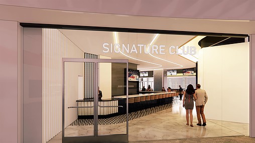 Capital One Arena signature style club-lounge - Coliseum